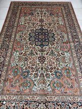 Charger l'image dans la galerie, Tapis Cachemire soie noué main n°31_249×155