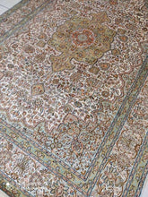 Charger l'image dans la galerie, Tapis Cachemire soie tissé main n°8_251×170