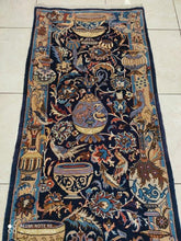 Charger l'image dans la galerie, TAPIS Kachmar fait main n°18079_255×73