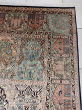 Charger l'image dans la galerie, TAPIS CACHEMIRE soie noué main n°765_260×187
