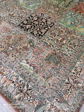 Charger l'image dans la galerie, Tapis Cachemire soie noué main n°7_264×187