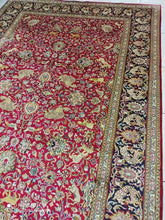 Charger l'image dans la galerie, Tapis Cachemire soie tissé main n°9_276×186