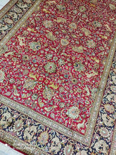 Charger l'image dans la galerie, Tapis Cachemire soie tissé main n°9_276×186