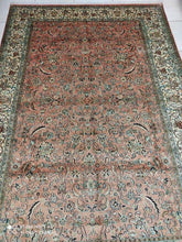 Charger l'image dans la galerie, Tapis Cachemire soie noué main n°20/39_276×188