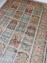 Charger l'image dans la galerie, Tapis Cachemire soie noué main n°21_276×188