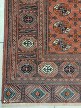 Charger l'image dans la galerie, Grand Tapis Torkaman fait main n°7538_276×207