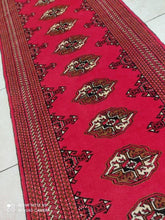 Charger l'image dans la galerie, Tapis Torkaman noué main n°11458_278×83