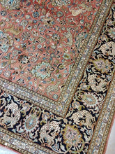 Charger l'image dans la galerie, Tapis Cachemire soie noué main n°13_280×187