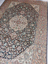 Charger l'image dans la galerie, Tapis Cachemire soie noué main n°12_282×185