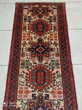 Charger l'image dans la galerie, Tapis Heriz noué main n°12818_282×70