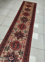 Charger l'image dans la galerie, Tapis Heriz noué main n°12818_282×70