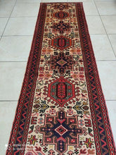 Charger l'image dans la galerie, Tapis Heriz noué main n°12818_282×70