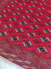 Charger l'image dans la galerie, Grand Tapis Torkaman fait main n°14990_283×210