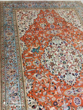 Charger l'image dans la galerie, Grand Tapis Tabriz tissé main n°16441_285×195