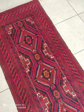 Charger l'image dans la galerie, Tapis Baloutchestan fait main n°18077_285×80