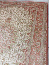 Charger l'image dans la galerie, Tapis Ghom soie tissé main n°16662_286×194