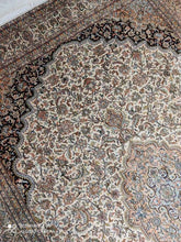 Charger l'image dans la galerie, Tapis Cachemire soie tissé main n°5_290×205