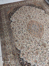 Charger l'image dans la galerie, Tapis Cachemire soie tissé main n°5_290×205