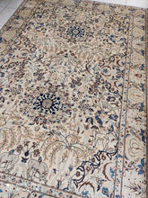 Charger l'image dans la galerie, Grand Tapis Kachan Arbre de vie tissé main n°16022_295×200