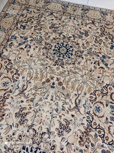 Charger l'image dans la galerie, Grand Tapis Kachan Arbre de vie tissé main n°16022_295×200