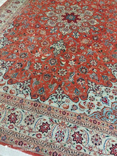 Charger l'image dans la galerie, Grand Tapis Tabriz Panjaraj noué main n°15993_297×200