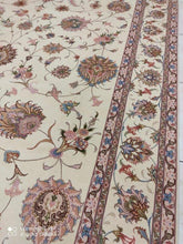 Charger l'image dans la galerie, Grand Tapis Tabriz fait main n°15999_298×201