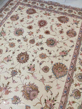 Charger l'image dans la galerie, Grand Tapis Tabriz fait main n°15999_298×201