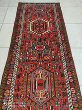 Charger l'image dans la galerie, Tapis Heriz noué main n°11874_299×77