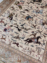 Charger l'image dans la galerie, Tapis Ghom soie fait main n°18563_302×195