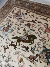 Charger l'image dans la galerie, Tapis Ghom soie fait main n°18563_302×195