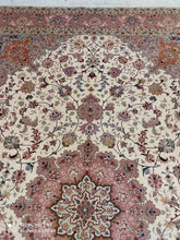 Charger l'image dans la galerie, Grand Tapis Tabriz fait main n°15322_302×210