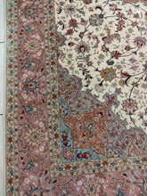 Charger l'image dans la galerie, Grand Tapis Tabriz fait main n°15322_302×210