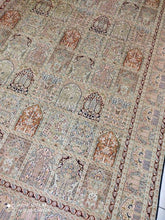 Charger l'image dans la galerie, TAPIS CACHEMIRE soie tissé main n°55_302×212