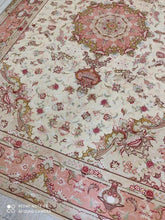 Charger l'image dans la galerie, Grand tapis Tabriz fait main n°18389_304×208