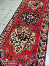 Charger l'image dans la galerie, Tapis Ghachghai tissé main n°10242_305×80