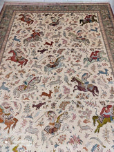 Charger l'image dans la galerie, Tapis Ghom soie fait main n°16965_306×200