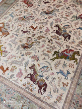 Charger l'image dans la galerie, Tapis Ghom soie fait main n°16965_306×200