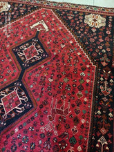 Charger l'image dans la galerie, Grand Tapis Ghachgai fait main n°11406_330×225