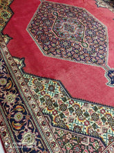 Charger l'image dans la galerie, Grand Tapis Tabriz tissé main n°4152_340×253
