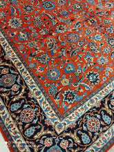 Charger l'image dans la galerie, Grand tapis Sarouk fait main n°16611_345×250