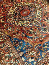 Charger l'image dans la galerie, Grand Tapis Antique Bakhtiar fait main n°14393_348×268