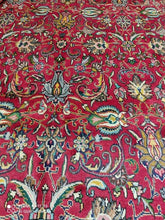 Charger l'image dans la galerie, Grand Tapis Tabriz fait main n°10215_348×294