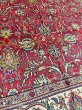 Charger l'image dans la galerie, Grand Tapis Tabriz fait main n°10215_348×294