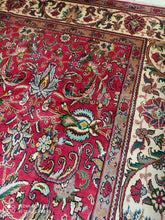 Charger l'image dans la galerie, Grand Tapis Tabriz fait main n°10215_348×294