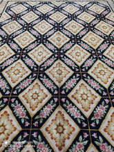 Charger l'image dans la galerie, TAPIS ANTIQUE Français La Savonnerie fait main_360×260