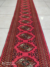 Charger l'image dans la galerie, Tapis Torkaman tissé main n°1111_370×52