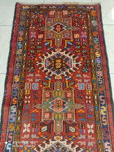 Charger l'image dans la galerie, Tapis Heriz noué main n°10255_380×78