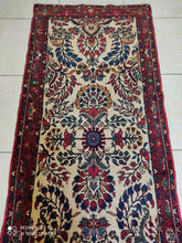 Charger l'image dans la galerie, Tapis Malayer noué main n°14904_381×80