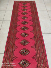 Charger l'image dans la galerie, Tapis Torkaman tissé main n°11456_384×80