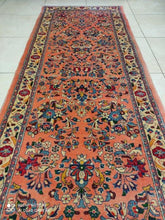 Charger l'image dans la galerie, Tapis Sarouk tissé main n°18495_525×82